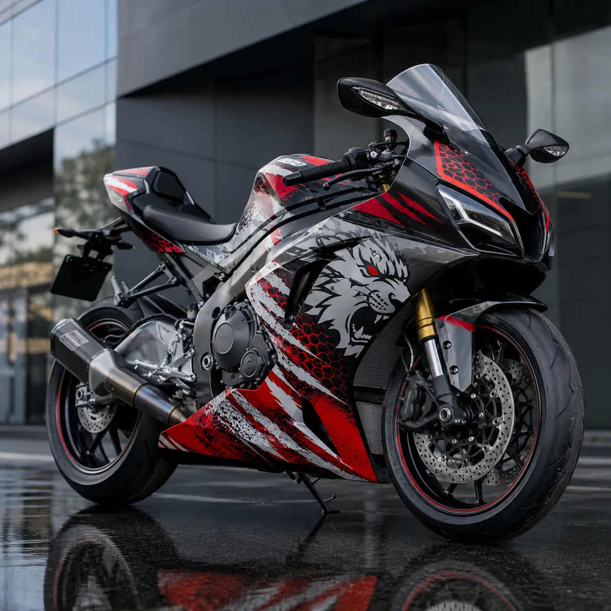 Motorcycle stickers