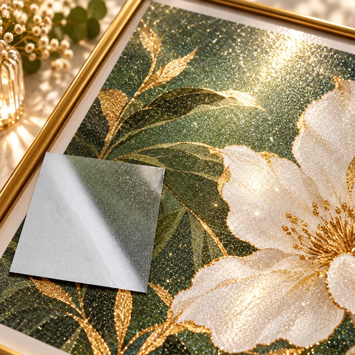Glitter Cold Lamination Film 100mic （CLF 29）