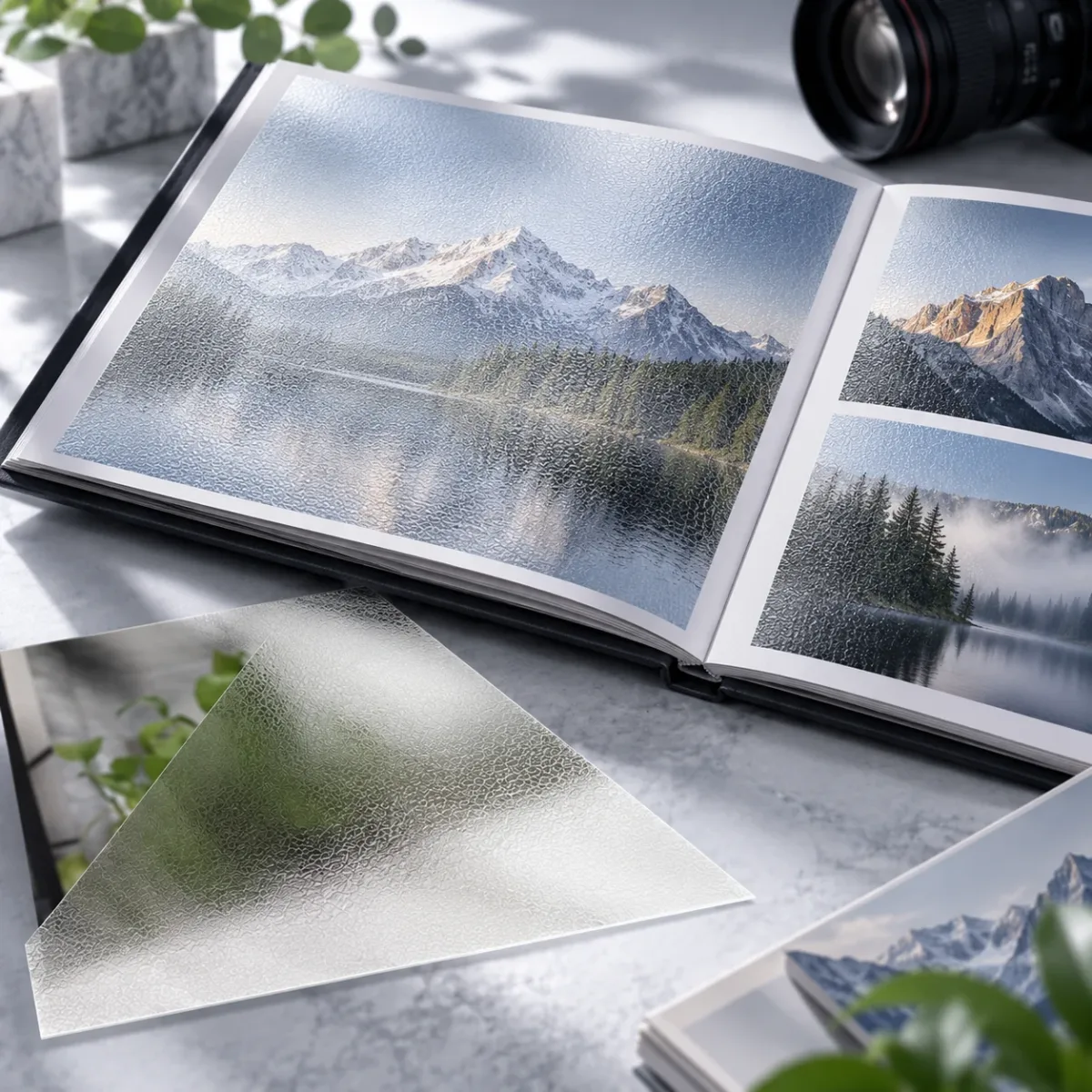 Textured cold lamination film 100mic （CLF 30）