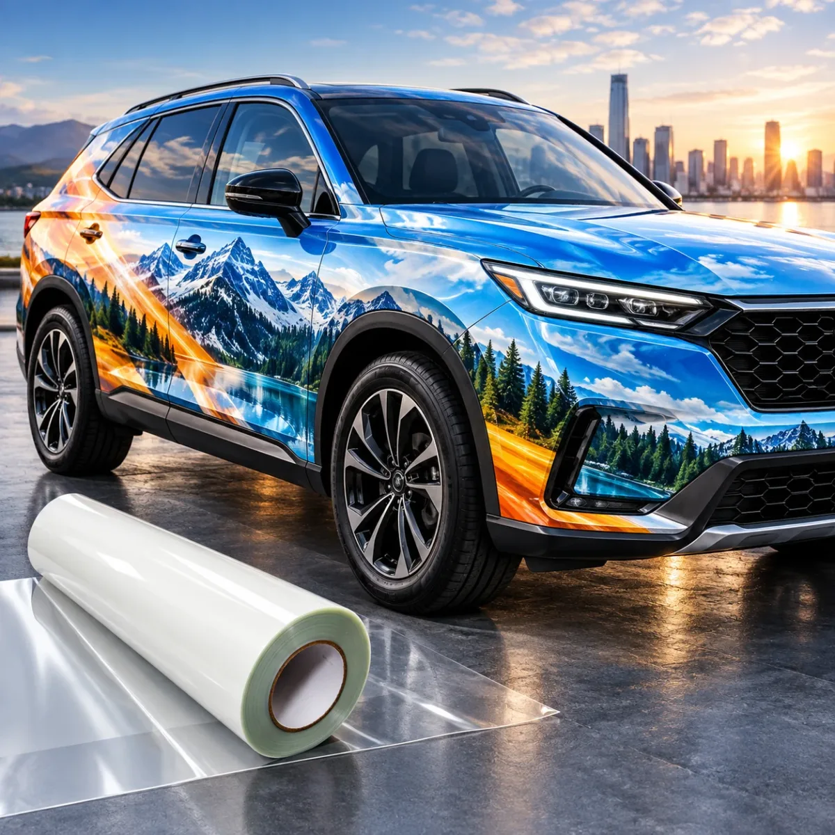 Protection of vehicle exterior designs 100mic （sav 27）