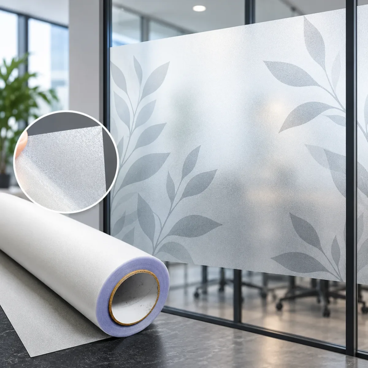 Frosted Electrostatic Film 150mic（PP 36）