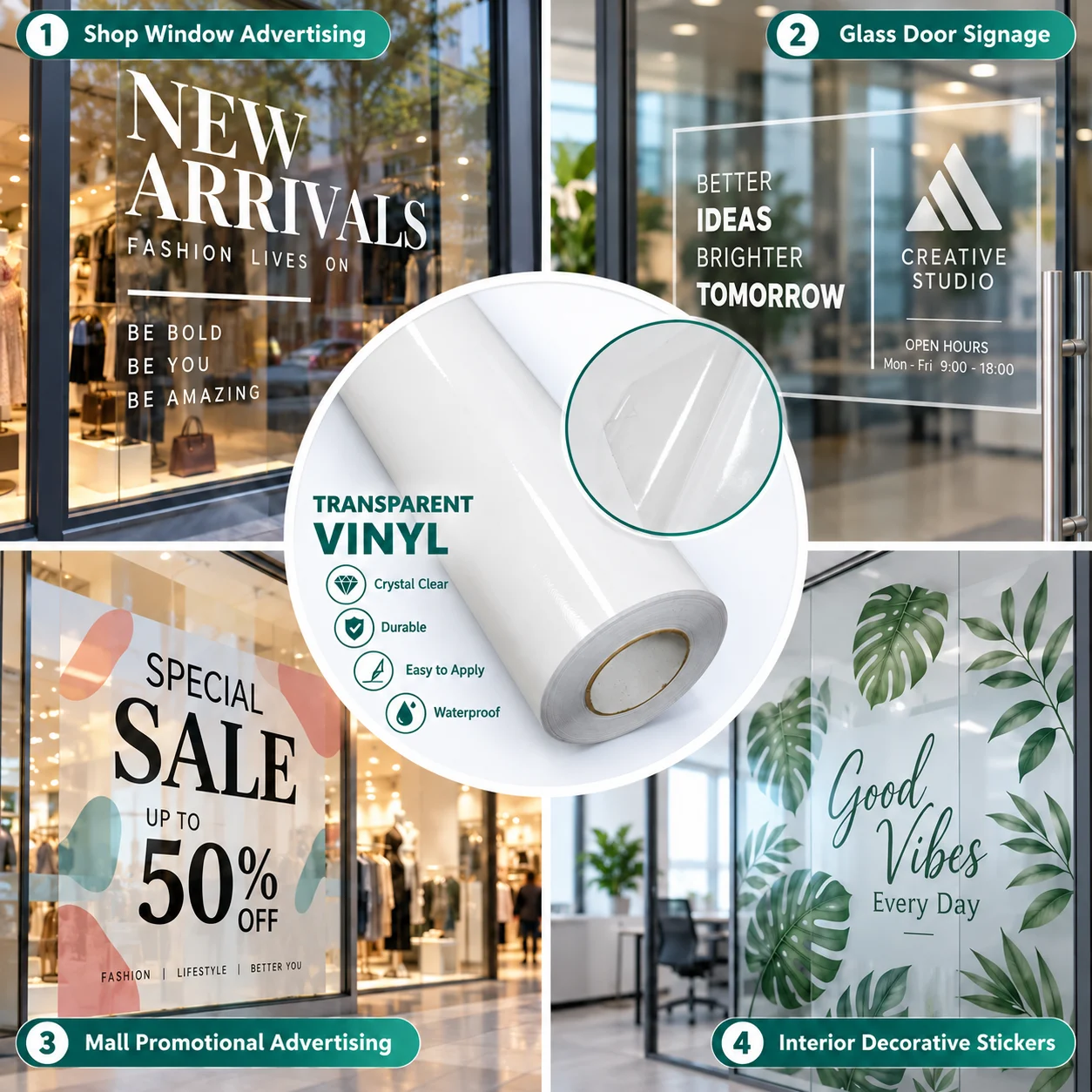 Removable transparent vinyl 100 mic（sav 13） image 4