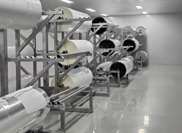 Self-adhesive vinyl semi-finished product diagram