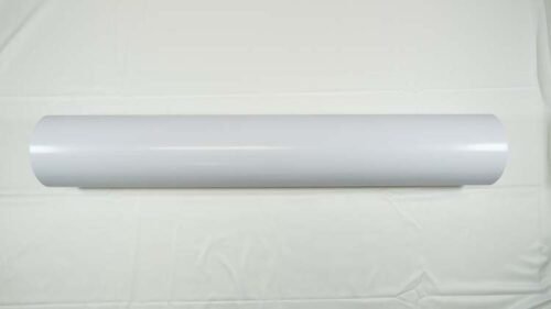 Real-life photos of one-way transparent vinyl film rolls.