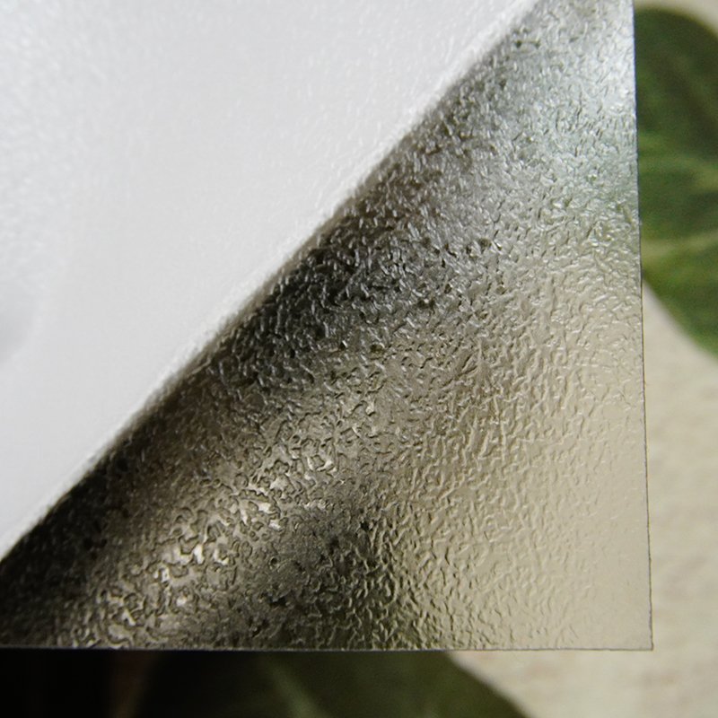 Orange peel textured cold laminating film