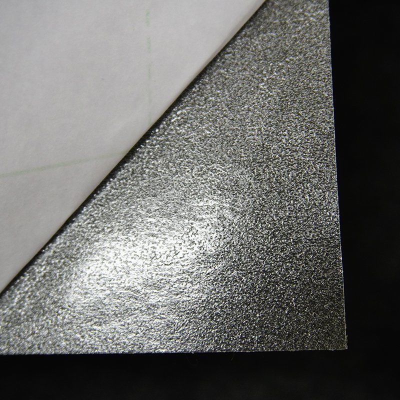 Coarse-textured floor laminating film