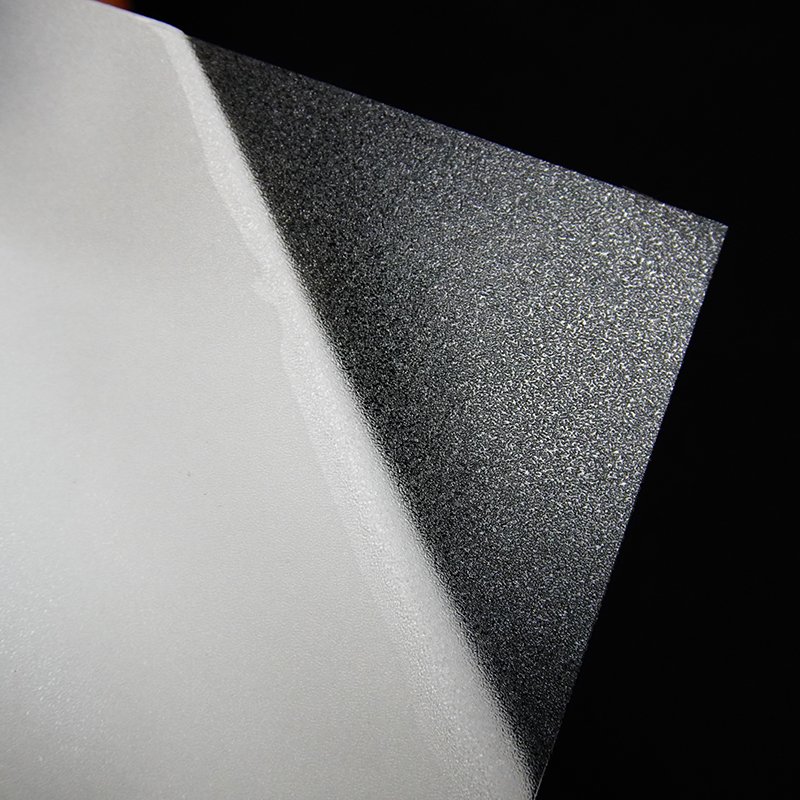 Coarse-textured frosted floor pattern protective film