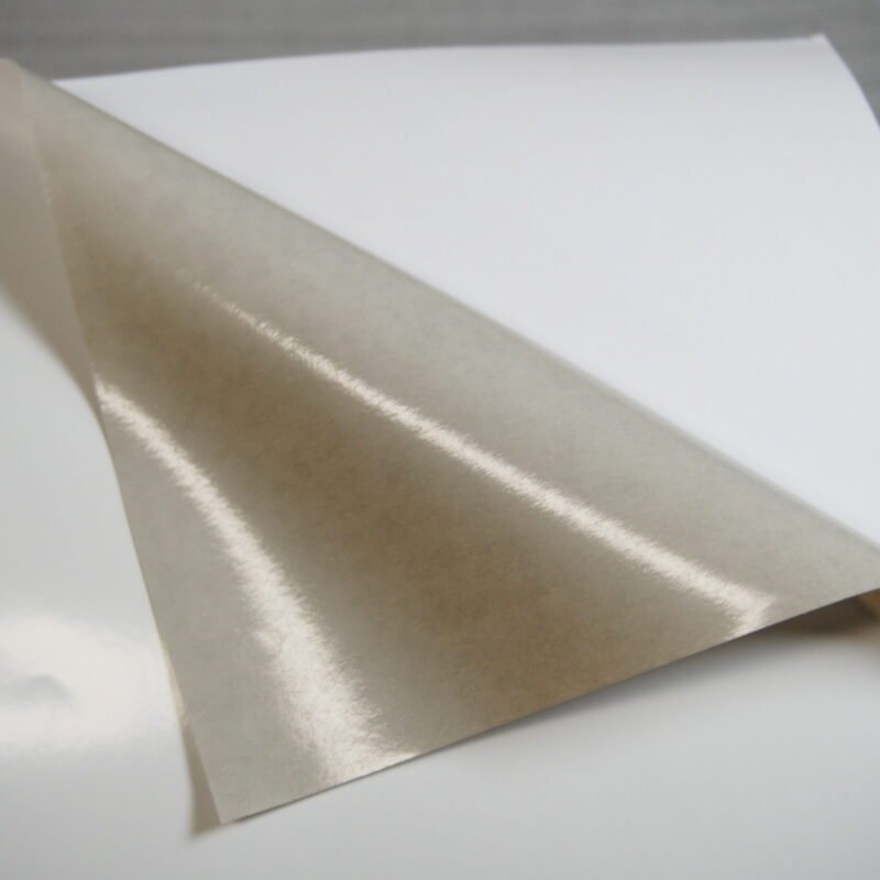 High-viscosity vinyl printable glossy film, 110 microns, 140 gsm