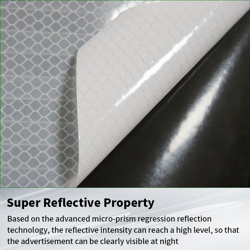 Printable reflective film, high-viscosity striped reflective film - Image 5